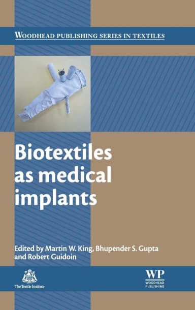 Image of - Biotextiles as Medical Implants | Hardcover
