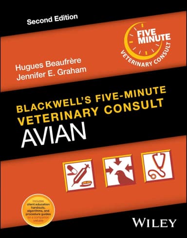 Image of - Blackwells Five Minute Veterinary Consult Avian 2nd Editiond | Hardcover