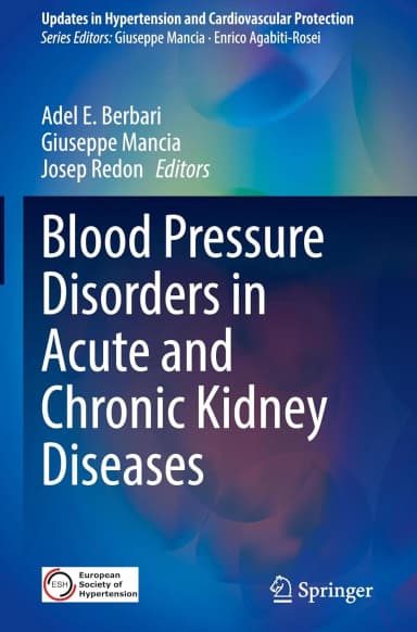 Image of - Blood Pressure Disorders In Acute And Chronic Kidney Diseases | Hardcover