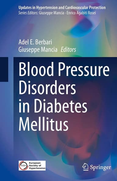 Image of - Blood Pressure Disorders In Diabetes Mellitus | Hardcover