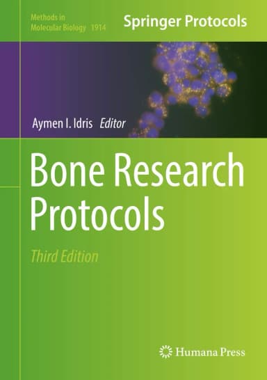 Image of - Bone Research Protocols | Third Edition | Hardcover