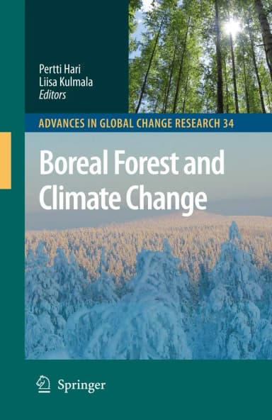 Image of - Boreal Forest and Climate Change | Hardcover