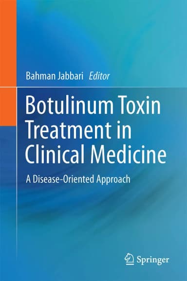 Image of - Botulinum Toxin Treatment in Clinical Medicine | Hardcover