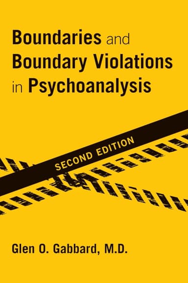 Image of - Boundaries and Boundary Violations In Psychoanalysis | 2nd Edition | Paperback