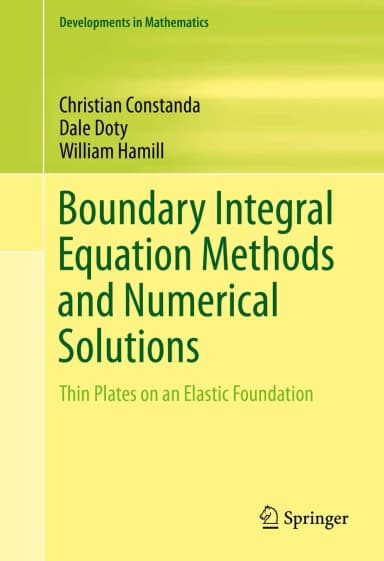 Image of - Boundary Integral Equation Methods and Numerical Solutions | Hardcover