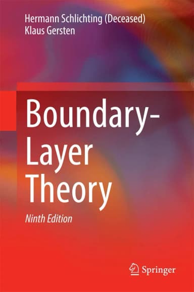 Image of - Boundary Layer Theory | 9e | Hardcover