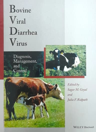 Image of - Bovine Viral Diarrhea Virus Diagnosis Management | and Control | Paperback