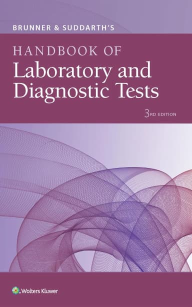 Image of - Brunner and Suddarth's Handbook of Laboratory and Diagnostic Tests | Third Edition | Paperback