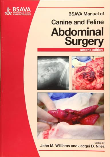 Image of - BSAVA Manual of Canine and Feline Abdominal Surgery | 2nd Edition | Paperback