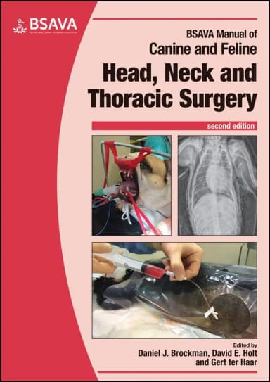 Image of - BSAVA Manual of Canine and Feline Head | Neck and Thoracic Surgery | 2nd Edition | Paperback