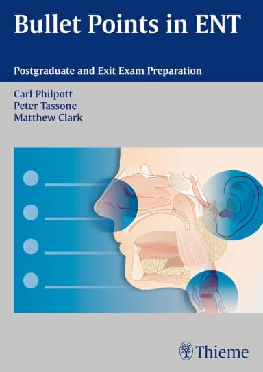 Image of - Bullet Points in ENT Postgraduate and Exit Exam Preparation | Paperback