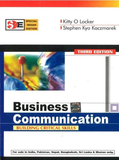 Image of - Business Communication Building Critical Skills | Third Edition (SIE) | Paperback