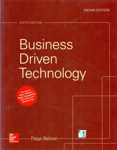 Image of - Business Driven Technology | 6th Edition | Paperback
