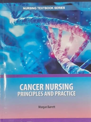 Image of - Cancer Nursing Principles and Practice (Nursing Textbook Series) | Paperback