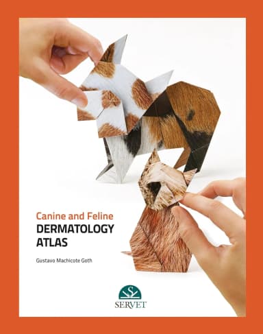 Image of - Canine and Feline Dermatology Atlas | Hardcover