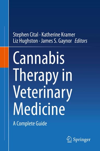 Image of - Cannabis Therapy In Veterinary Medicine A Complete Guide | Hardcover