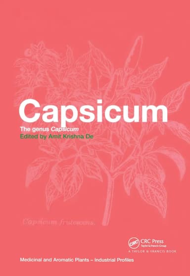 Image of - Capsicum The Genus Capsicum | Hardcover