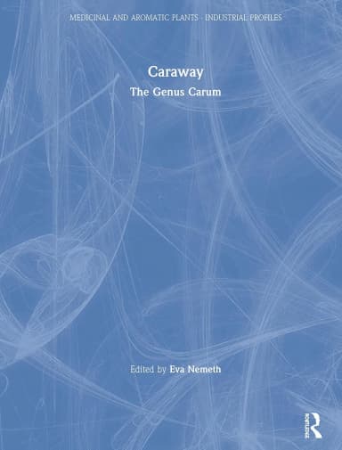 Image of - Caraway The Genus Carum | Hardcover