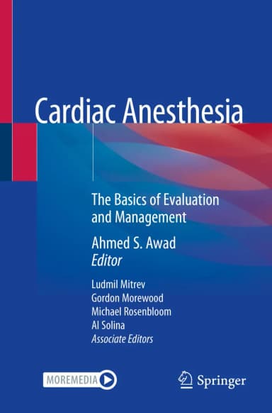 Image of - Cardiac Anesthesia The Basics Of Evaluation And Management | Paperback