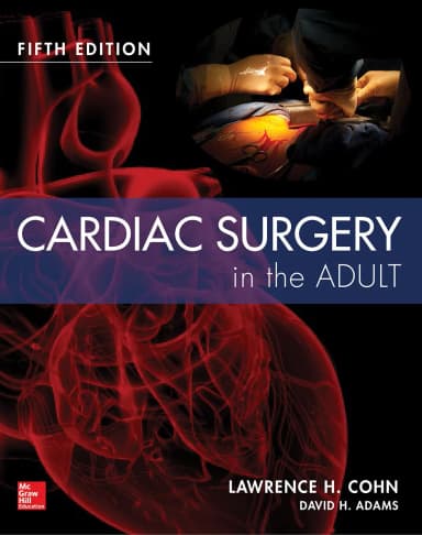 Image of - Cardiac Surgery In The Adult | 5th Edition | Hardcover