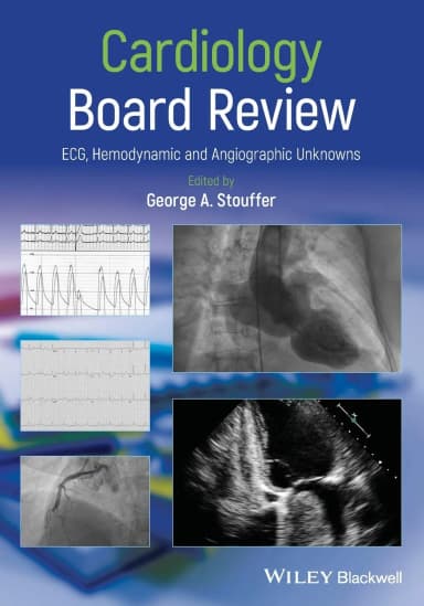 Image of - Cardiology Board Review Ecg Hemodynamic And Angiographic Unknowns | Paperback