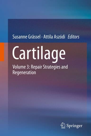 Image of - Cartilage Repair Strategies and Regeneration | Volume 3 | Hardcover