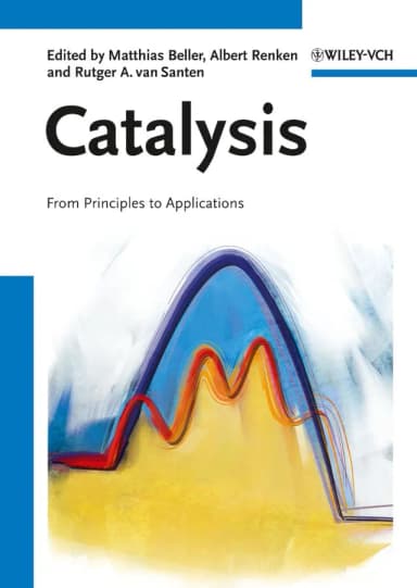 Image of - Catalysis From Principles to Applications | Hardcover
