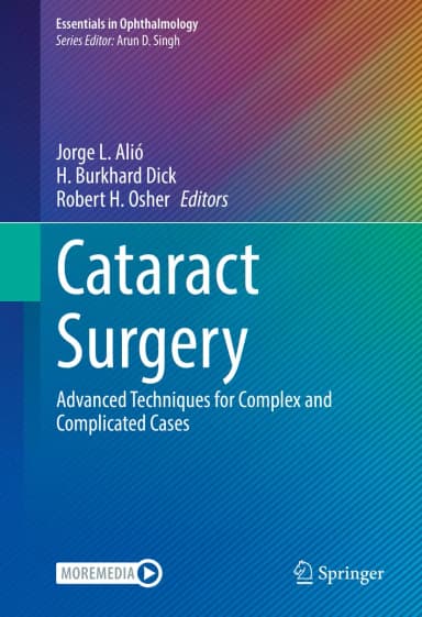 Image of - Cataract Surgery Advanced Techniques For Complex And Complicated Cases | Hardcover