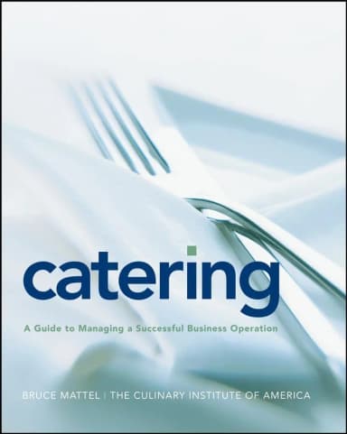 Image of - Catering A Guide to Managing a Successful Business Operation | Hardcover