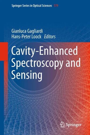 Image of - Cavity-Enhanced Spectroscopy and Sensing | Hardcover