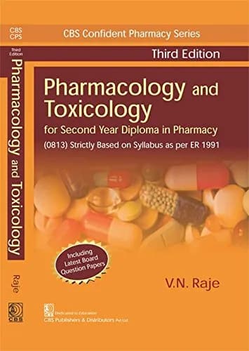 Image of - CBS Confident Pharmacy Series Pharmacology and Toxicology | Third Edition | Paperback