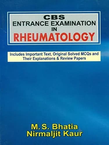 Image of - CBS Entrance Examination in Rheumatology | Paperback