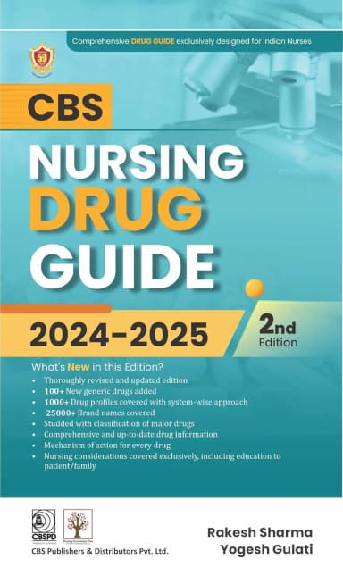 Image of - Cbs Nursing Drug Guide 2024-2025 | 2nd Edition | Paperback