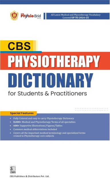 Image of - CBS Physiotherapy Dictionary For Students And Practitioners | Paperback
