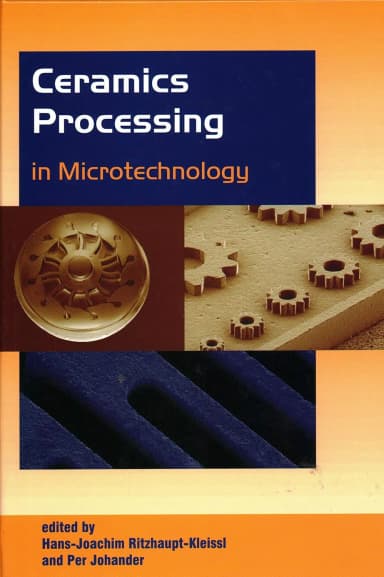 Image of - Ceramics Processing in Microtechnology | Hardcover