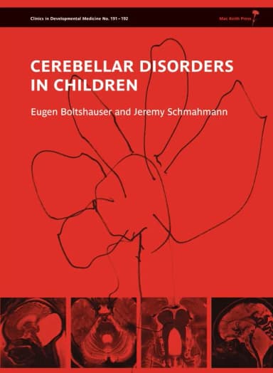 Image of - Cerebellar Disorders in Children | Hardcover