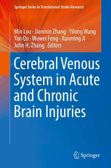 Image of - Cerebral Venous Systems in Acute and Chronic Brain Injuries | Hardcover