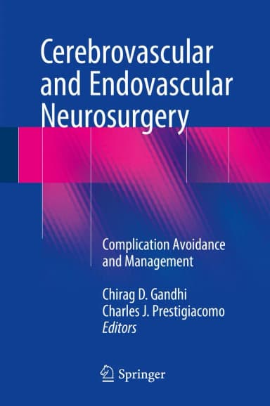 Image of - Cerebrovascular and Endovascular Neurosurgery | Hardcover