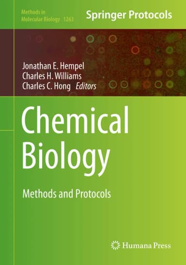 Image of - Chemical Biology Methods and Protocols | Hardcover