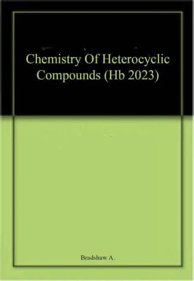 Image of - Chemistry Of Heterocyclic Compounds | Hardcover