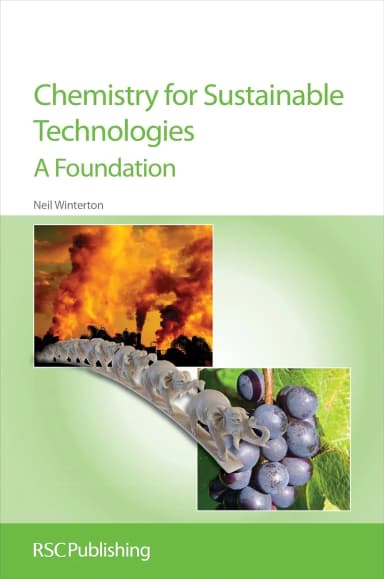 Image of - Chemistry for Sustainable Technologies A Foundcation | Hardcover