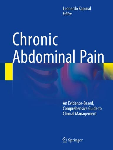 Image of - Chronic Abdominal Pain | Hardcover