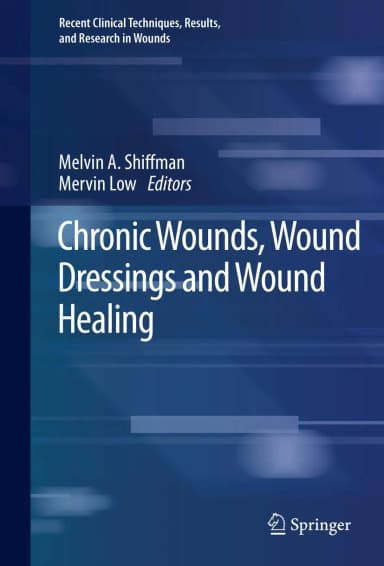 Image of - Chronic Wounds Wound Dressings And Wound Healing | Hardcover