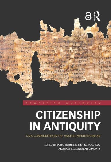 Image of - Citizenship In Antiquity | Hardcover
