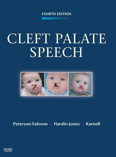 Image of - Cleft Palate Speech | 4th Edition | Hardcover