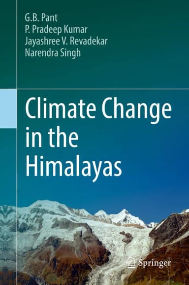 Image of - Climate Change in the Himalayas | Hardcover
