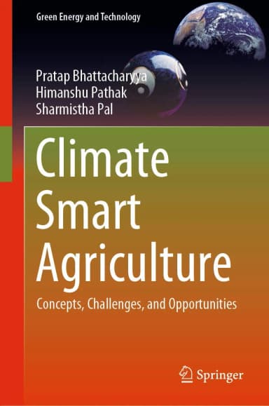 Image of - Climate Smart Agriculture Concepts Challenges And Opportunities | Hardcover