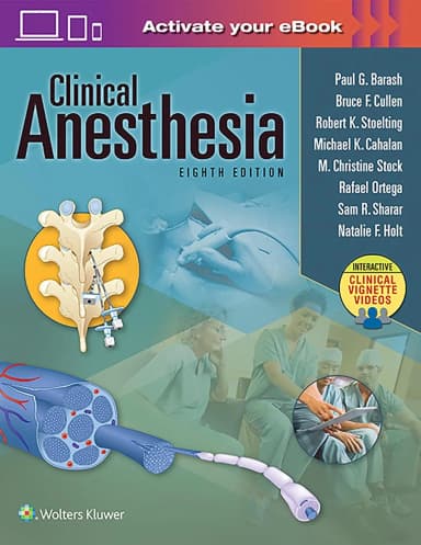 Image of - Clinical Anesthesia | 8th Edition | Hardcover