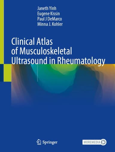 Image of - Clinical Atlas Of Musculoskeletal Ultrasound In Rheumatology | Hardcover