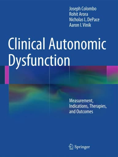 Image of - Clinical Autonomic Dysfunction | Hardcover
